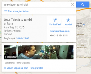 Google Haritaya İşyeri Ekleme