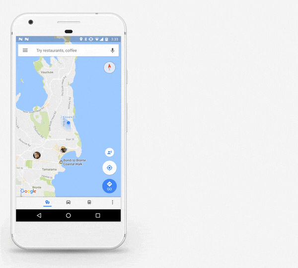 Google konum paylaşma özelliği